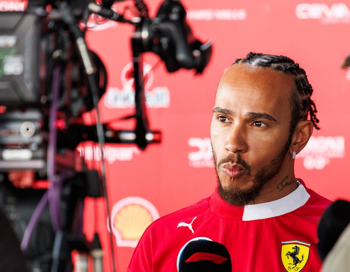 lewis hamilton qatar ferrari