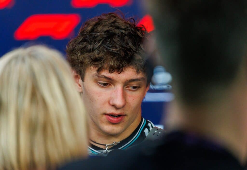 Kimi Antonelli mercedes qatar