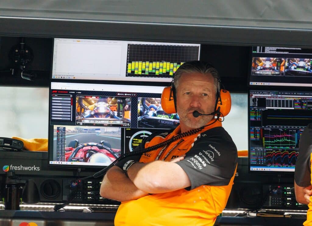 Zak Brown Mclaren AD