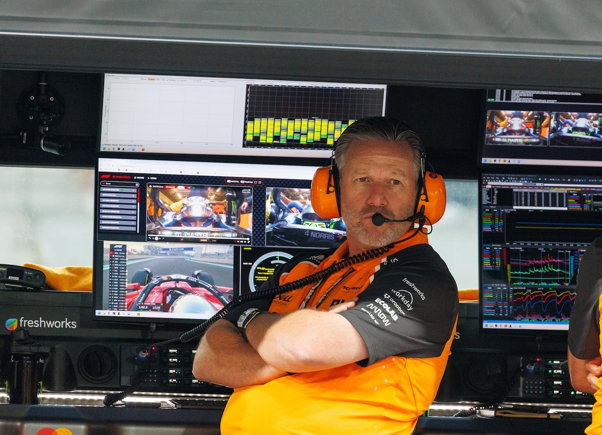 Zak Brown Mclaren AD