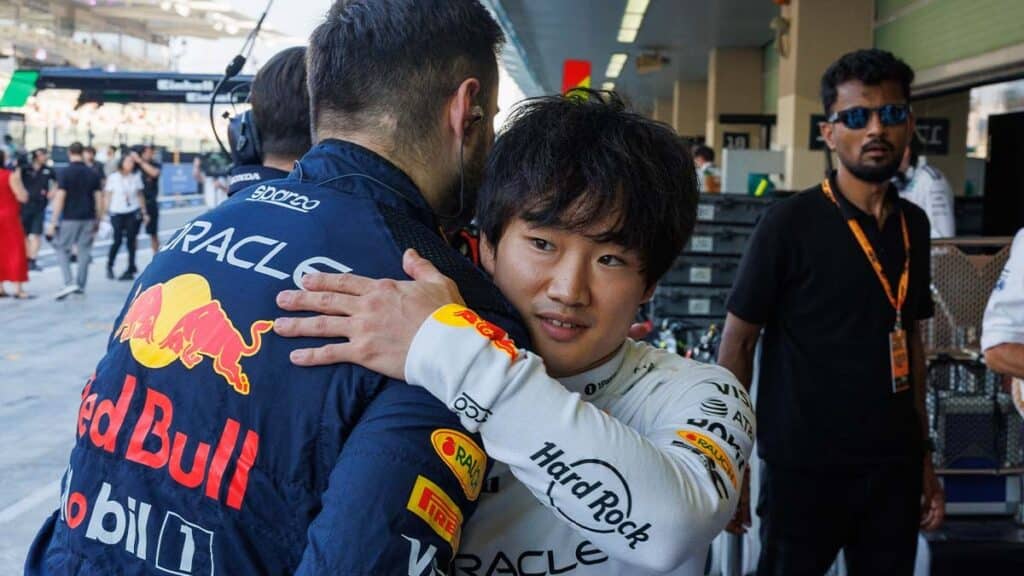 角田裕毅 アブダビGP ラストラン