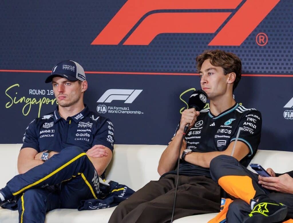 george and max ラッセル、フェルスタッペン移籍説に冷静