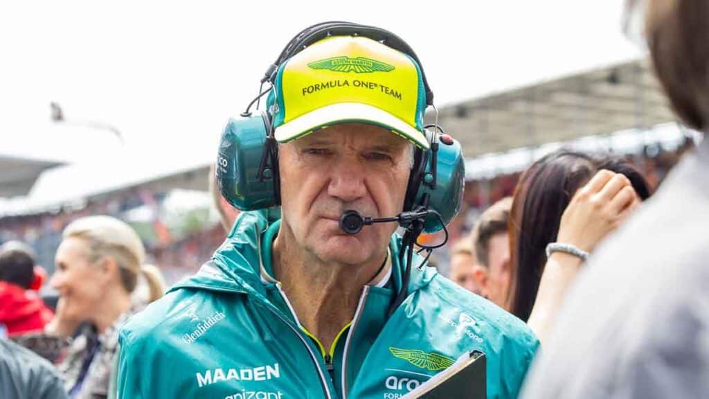 Adrian Newey Aston Martin British
エイドリアン・ニューウェイ、2025年イギリスGPにて