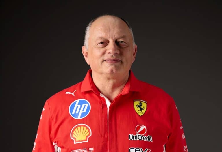 fred vasseur ferrari バスール代表、2025年シーズンに“満足”は許さず