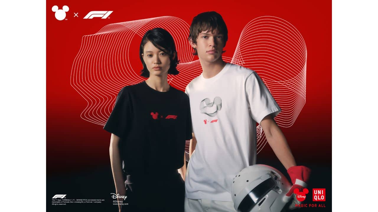 Disney x Formula1® UT F1×ディズニー×ユニクロ、史上初のトリプルコラボが実現