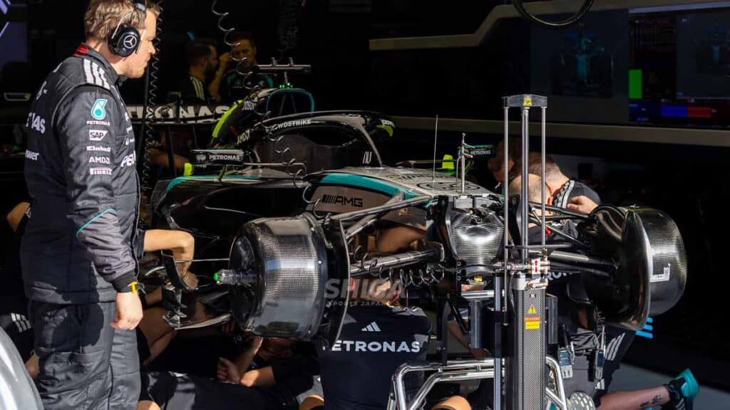 メルセデス バーレーンテスト