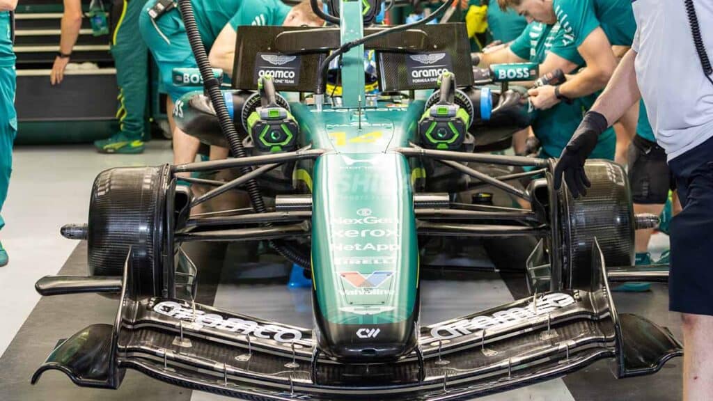 アストンマーティン バーレーンテスト