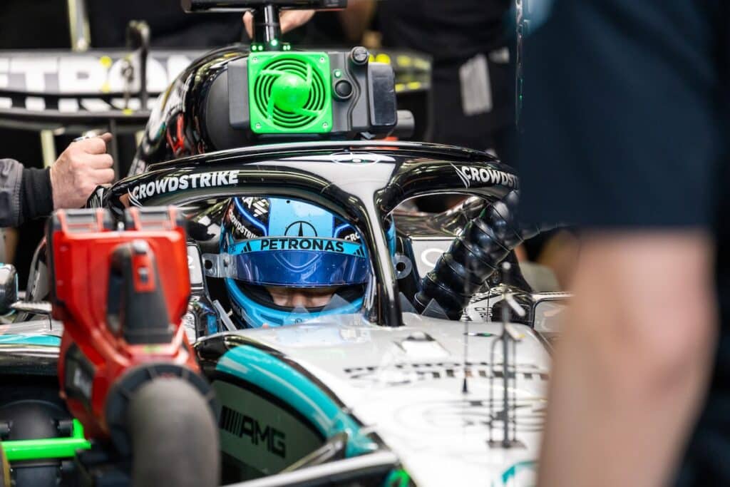 gorge russell bahrain mercedes