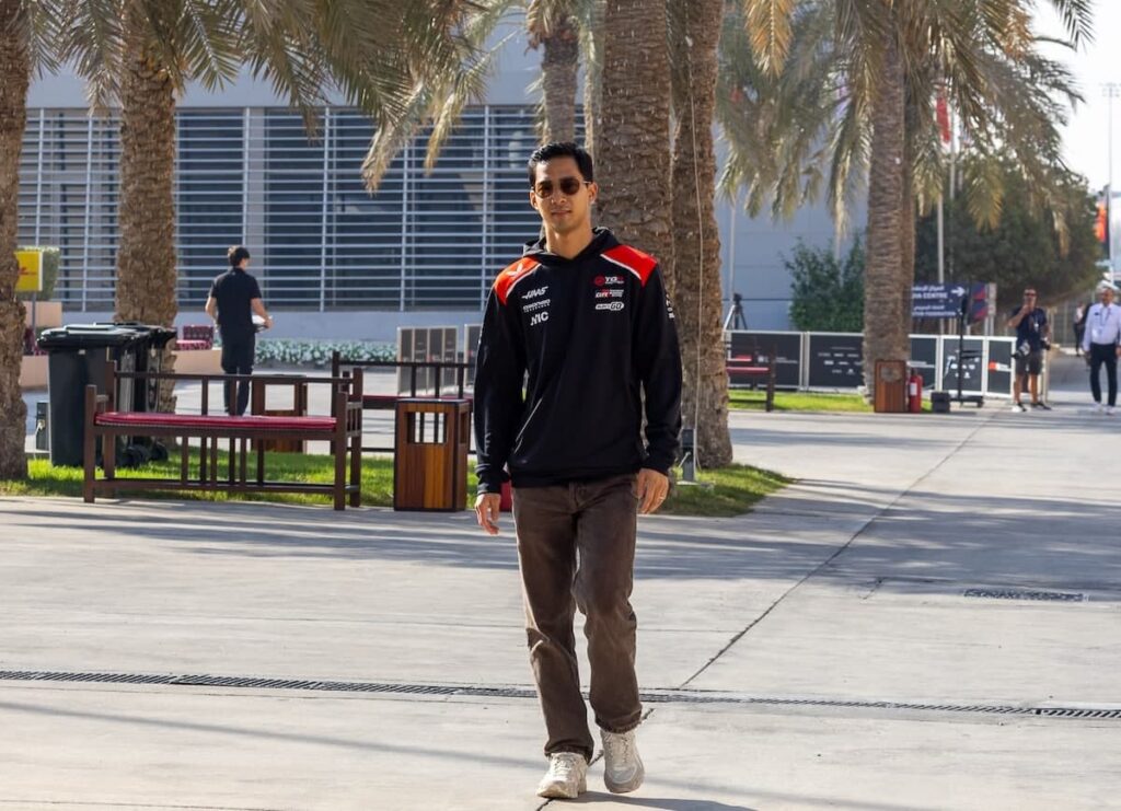 ryo hirakawa TGR Bahrain
ハースの平川 亮 バーレーンテスト