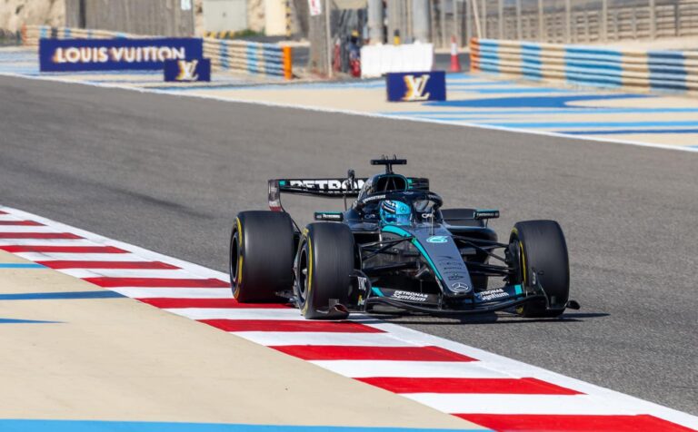 mercedes bahrain 第2回バーレーンテスト、2日目まとめ