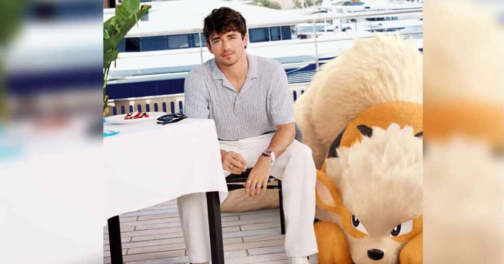 Charles Leclerc ルクレールがポケモン30周年記念CMに登場