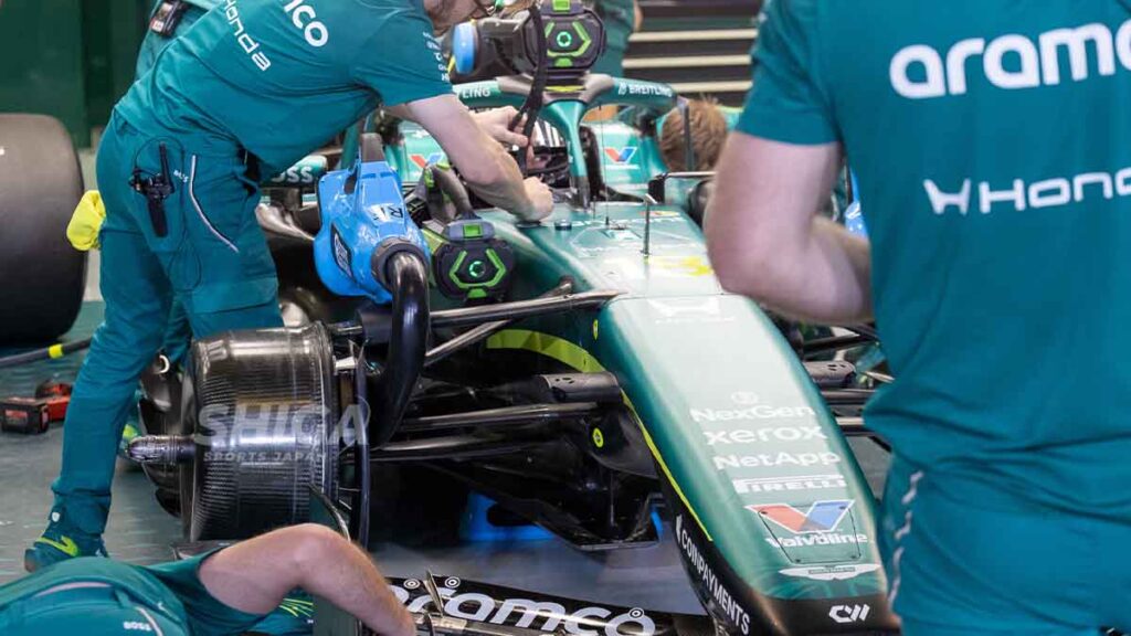 アストンマーティン AMR26 バーレーンテスト2