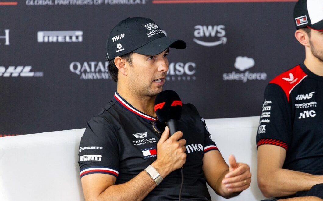 sergio-perez-cadillac-f1-press-conference キャデラックのセルジオ・ペレス ペレス、キャデラック初のモナコGPへ