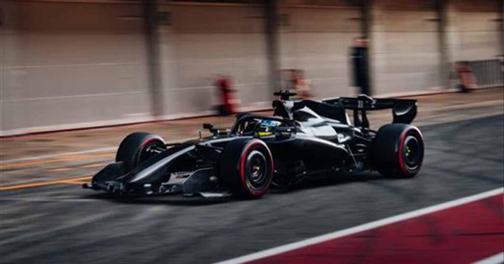 AMR26 バルセロナテスト