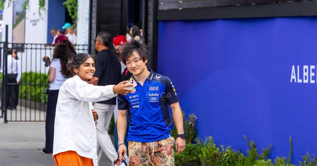 yuki tsunoda 写真で振り返る角田裕毅の2026年オーストラリアGP