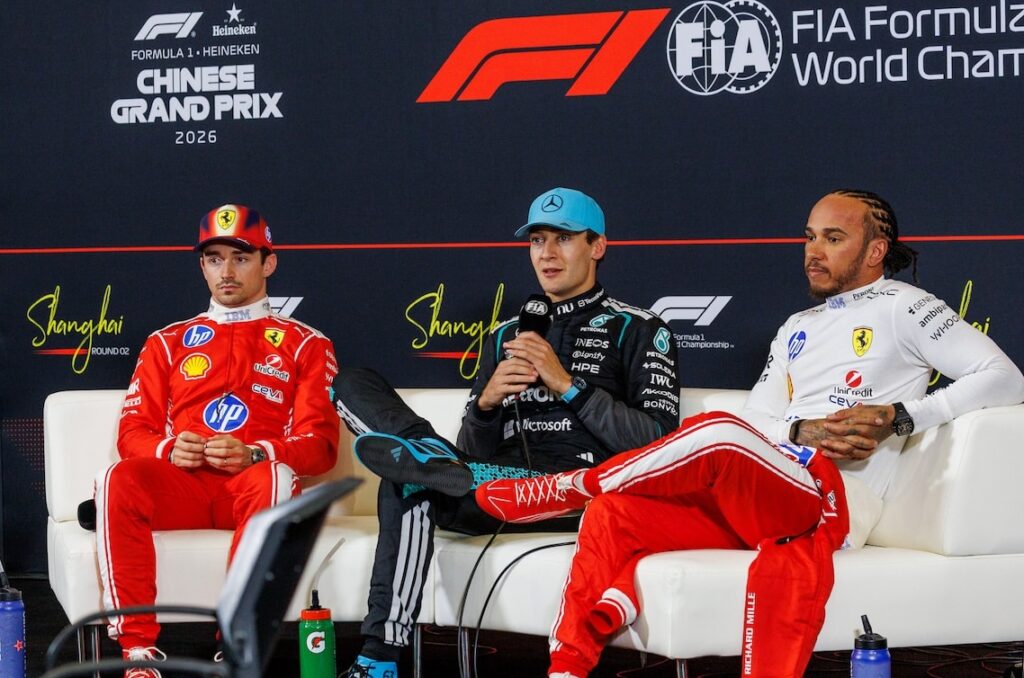 chinese gp 2026 ラッセル、中国GP スプリントを制す