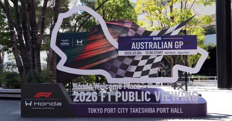 東京でF1？ホンダのパブリックビューイングが大盛況　AMR26展示やシミュレーター体験も