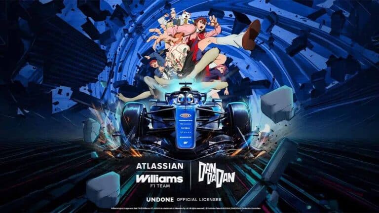 ウィリアムズと『ダンダダン』がコラボ