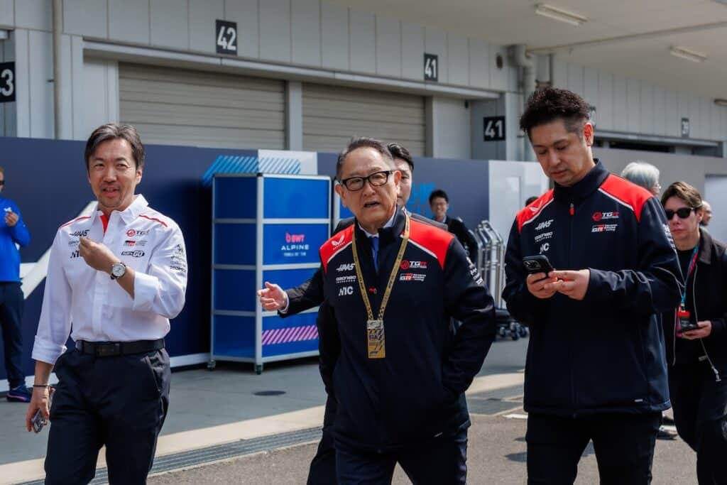 haas komatsu suzuka toyota