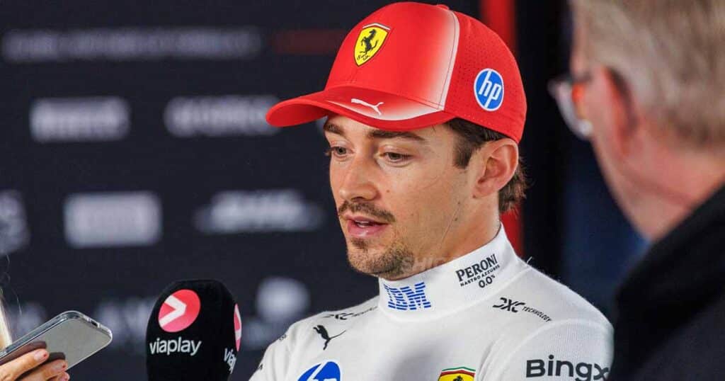 charles leclerc ferrari ルクレール、新型マシンとベアマンの事故の関係性に言及