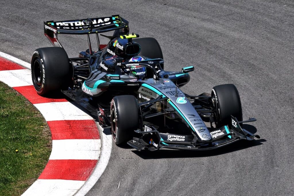 kimi antonelli mercedes fp1 canada gp