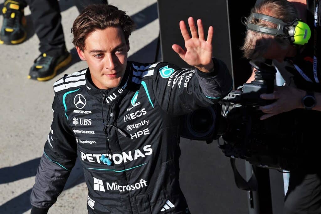 george russell mercedes canada