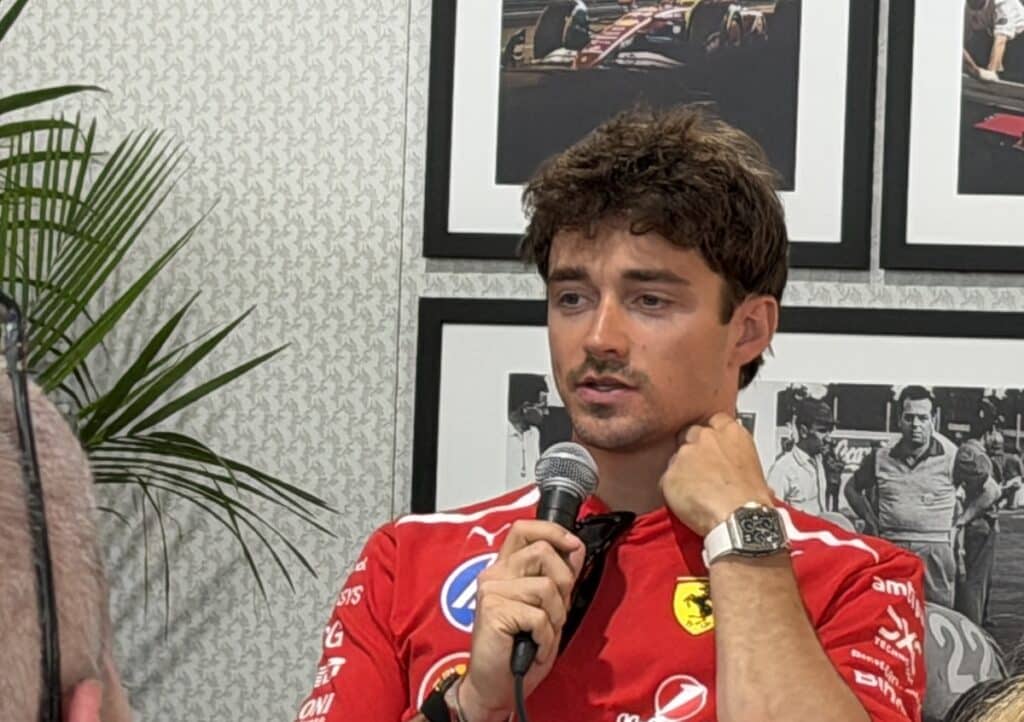 charles leclerc ferrari miami