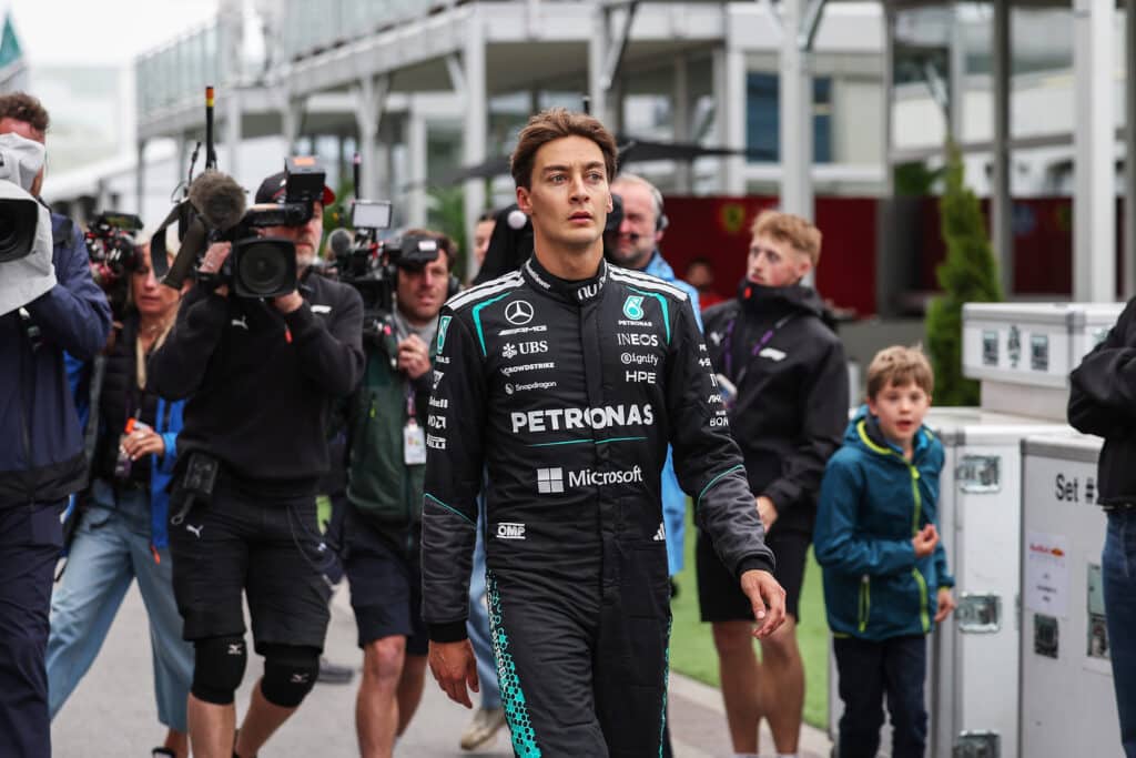 George russell mercedes