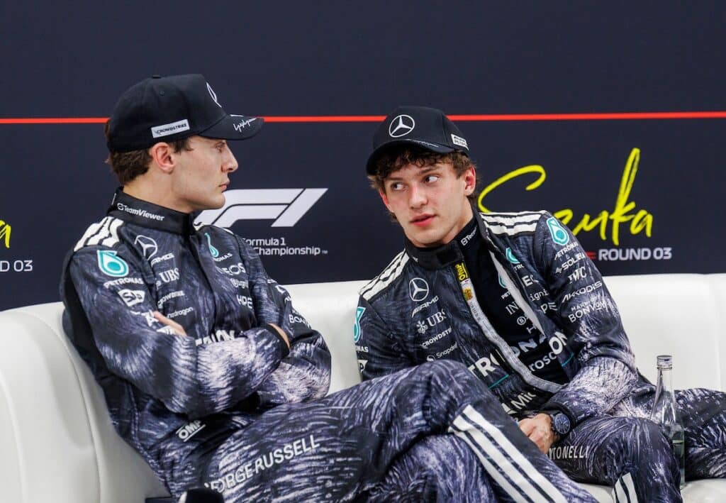 kimi antonelli mercedes