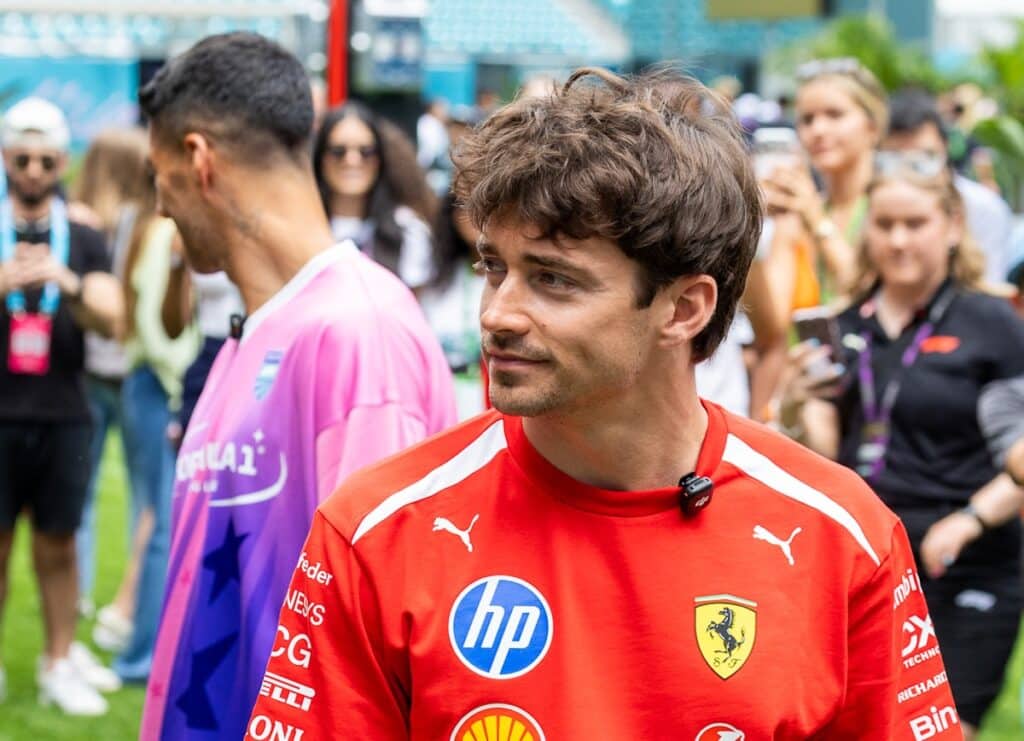 charles leclerc ferrari miami