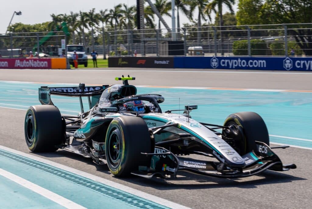 kimi antonelli mercedes Miami