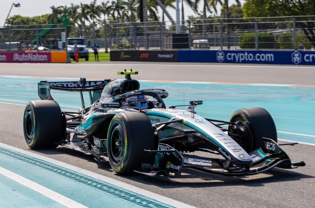 kimi antonelli mercedes miami gp 2026
メルセデスのキミ・アントネッリ、2026年マイアミGPにて