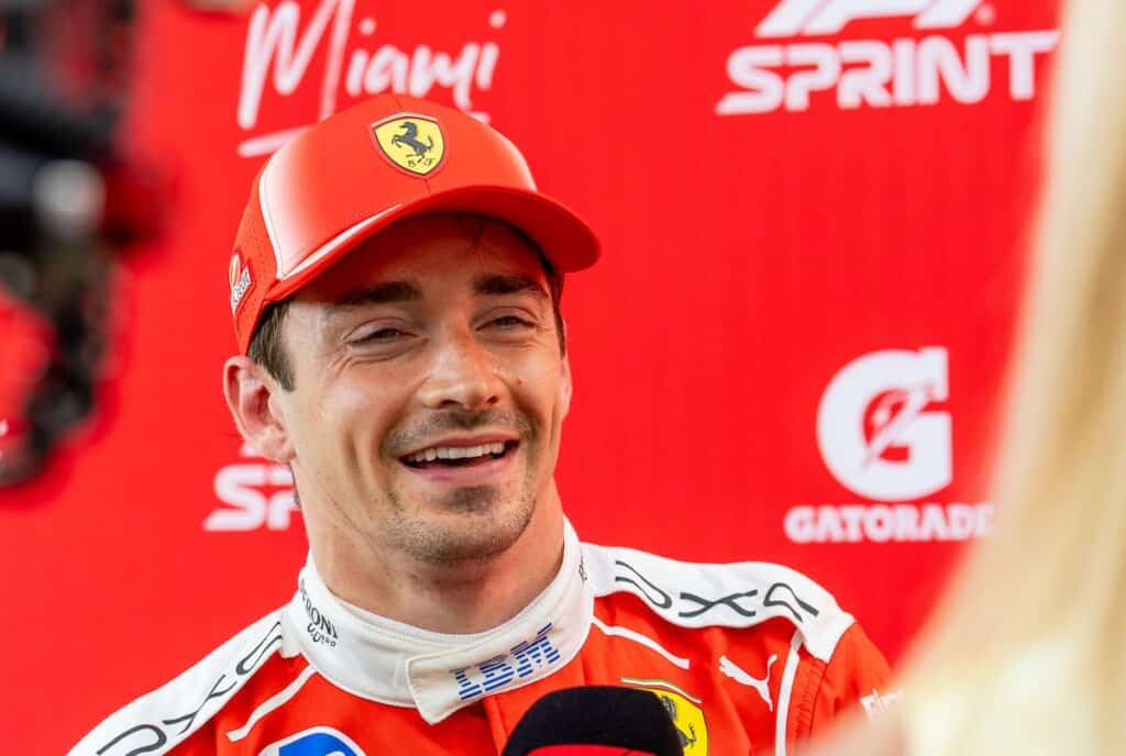 charles leclerc ferrari miami gp