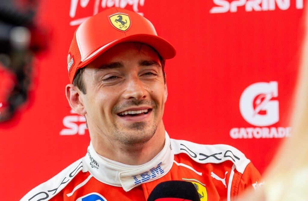 charles leclerc ferrari miami gp 2026 【マイアミGP】ルクレール、FP1最速もスプリント予選4番手