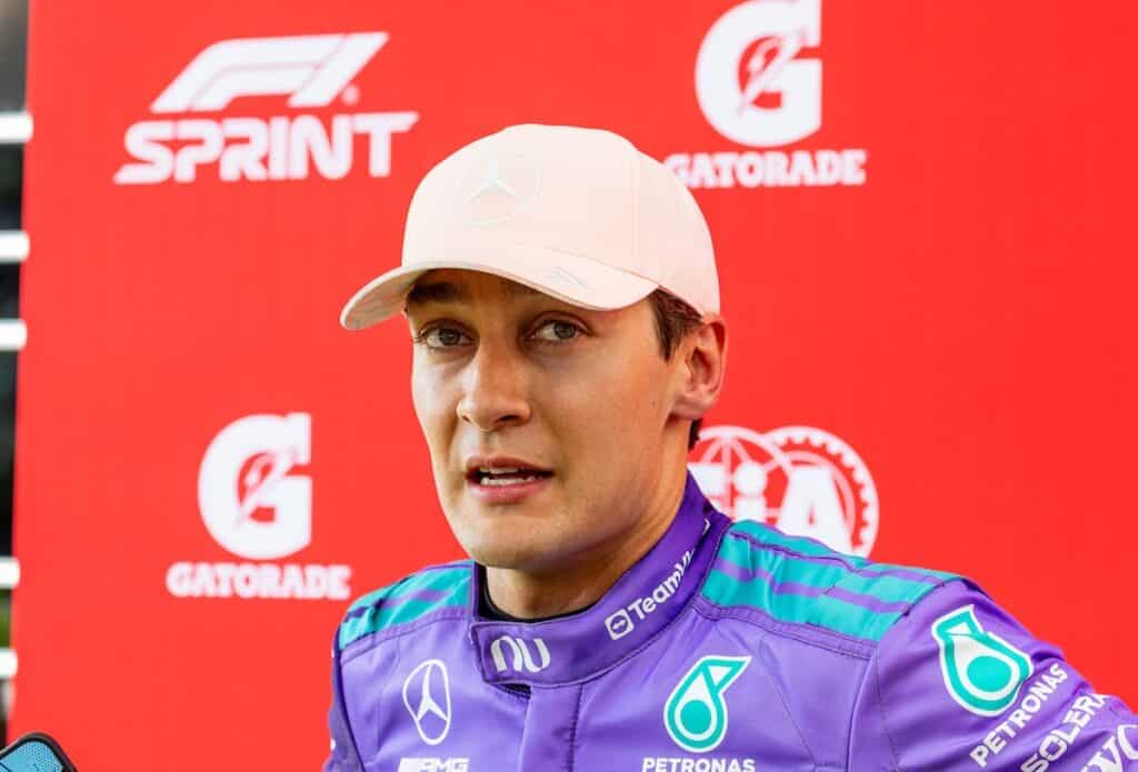 george russell mercedes miami