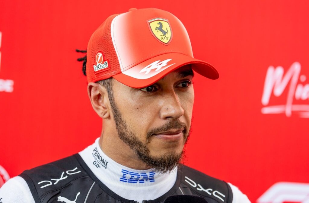 lewis hamilton ferrari miami gp 2026
フェラーリのルイス・ハミルトン、2026年マイアミGPにて