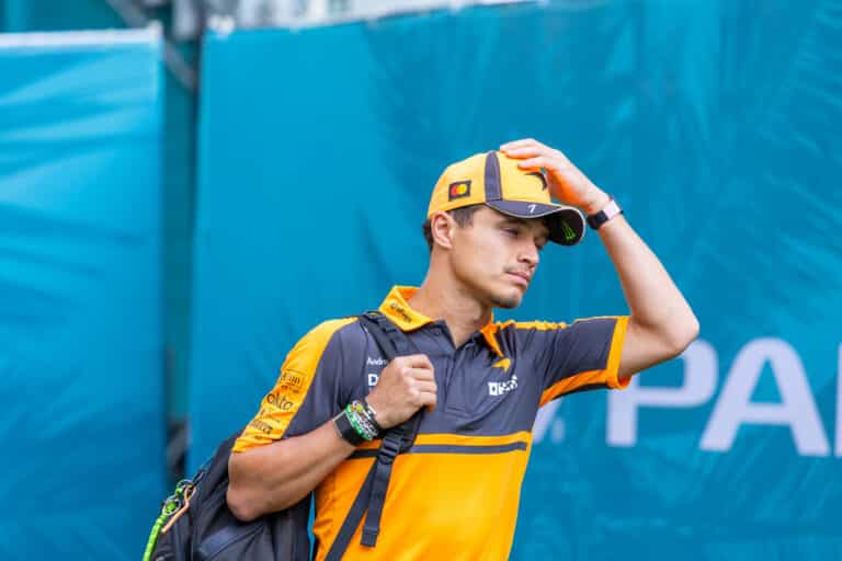 【マイアミGP予選】ノリス4位「ライバルたちがひどい仕事をしていただけ」―デプロイメントトラブルと路面変化が誤算に
