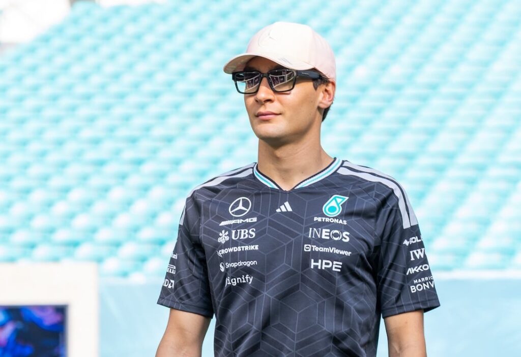 george russell mercedes miami gp 2026
メルセデスのジョージ・ラッセル、2026年マイアミGPにて