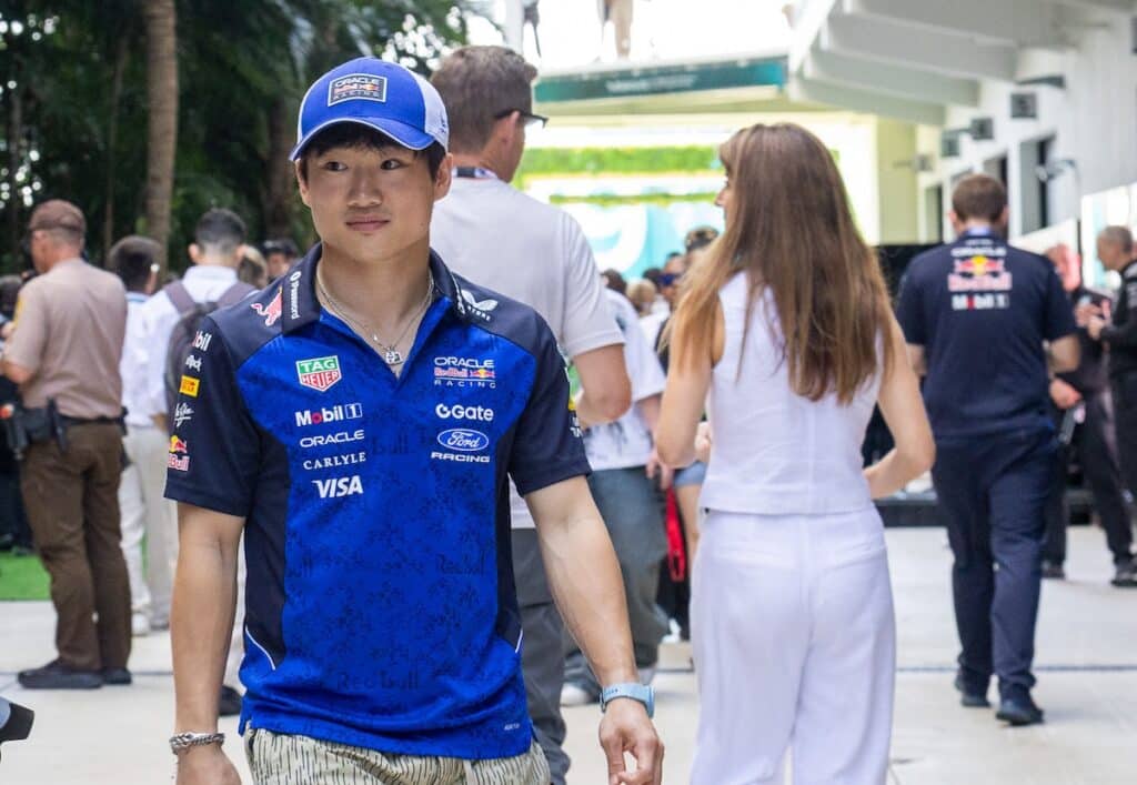 Yuki Tsunoda Miami Red bull 角田裕毅、2027年シート争奪戦が本格化 マイアミGP最新情勢