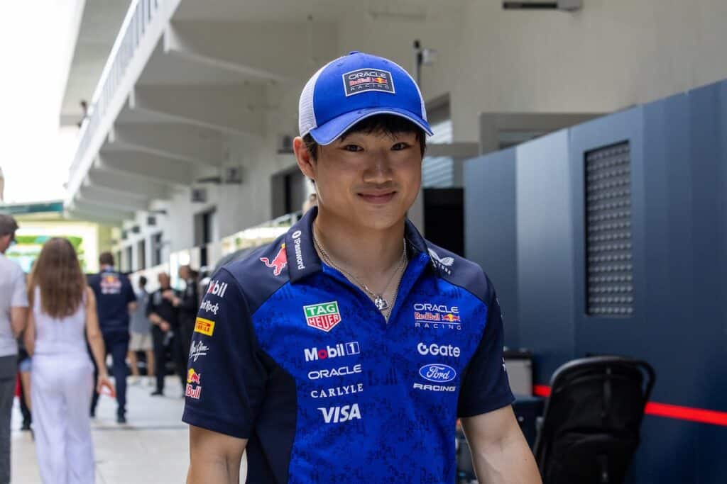 Yuki Tsunoda Miami Red bull