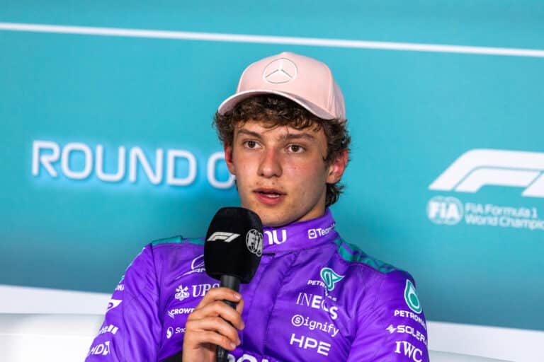 kimi antonelli mercedes Miami