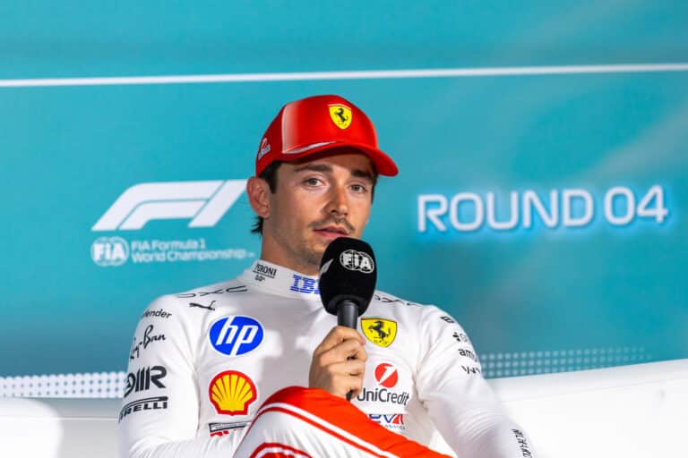 charles leclerc ferrari miami gp