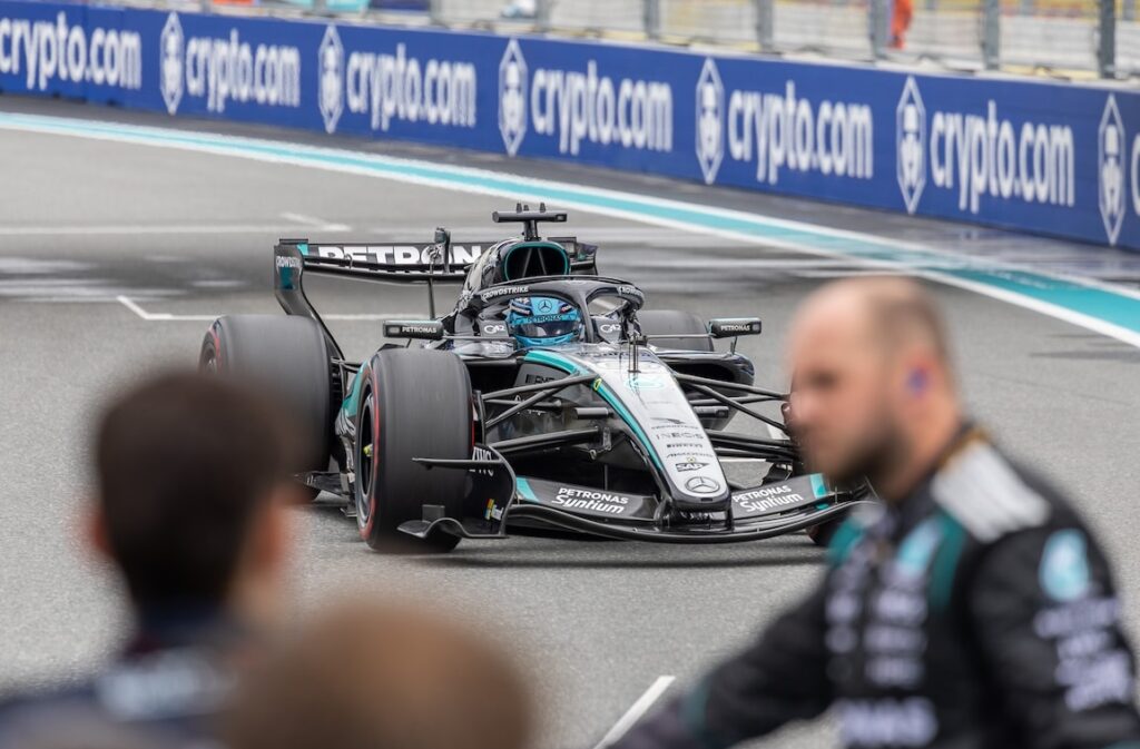 george russell mercedes miami gp 2026 ラッセル、マイアミGP4位に「運転の仕方を忘れたわけじゃない」