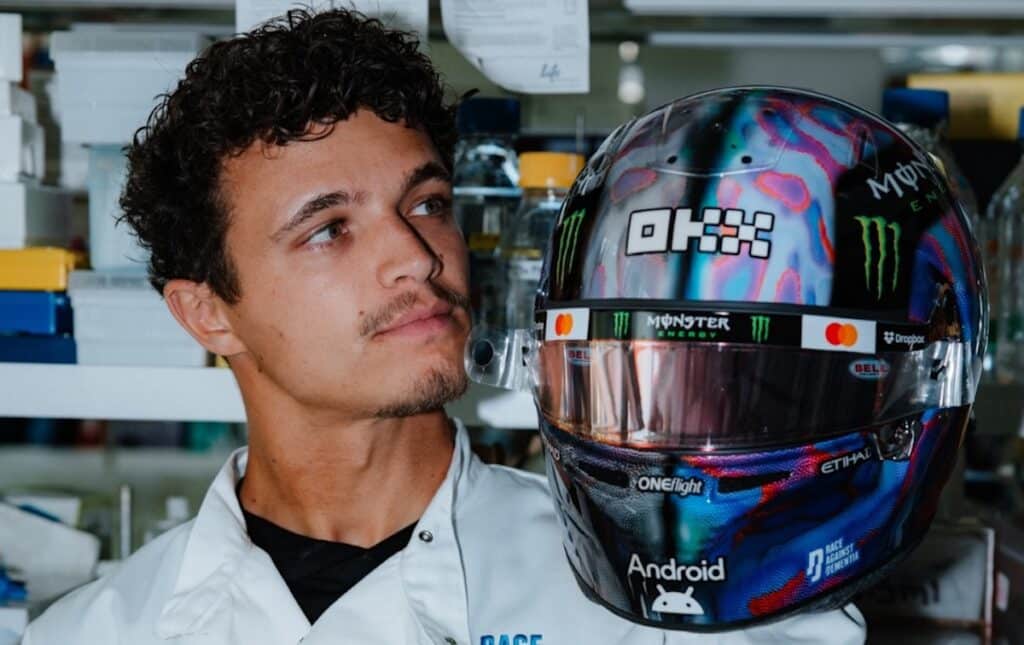 race against dementia lando norris ランド・ノリスがRace Against Dementiaに参加