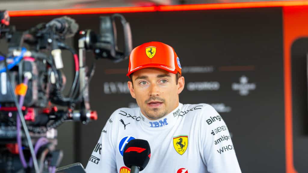 charles leclerc ferrari barcelona