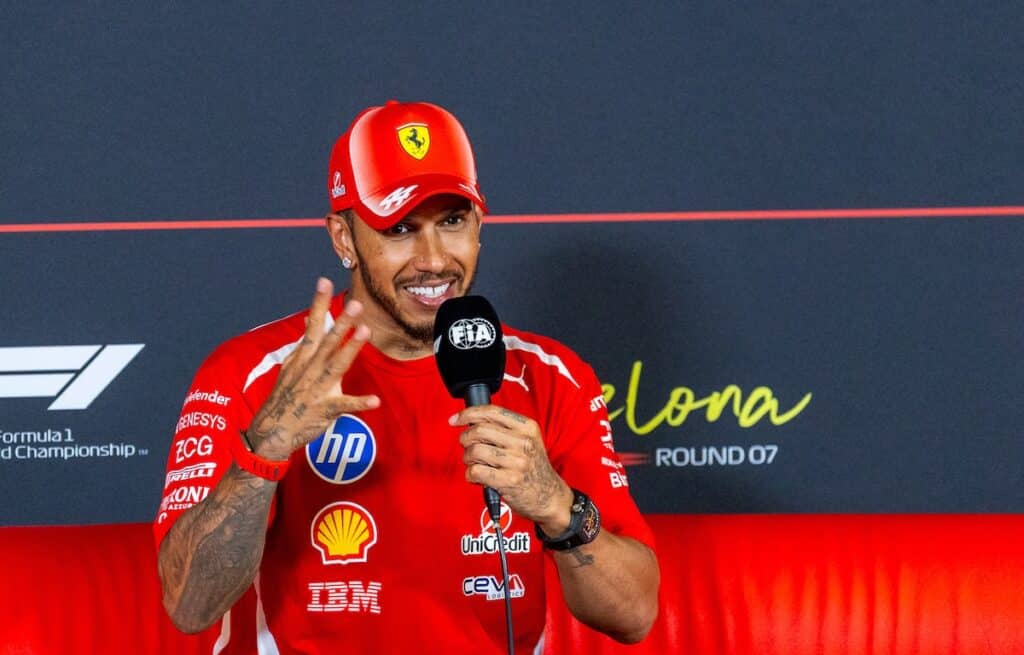 lewis hamilton ferrari Barcelona gp 2026