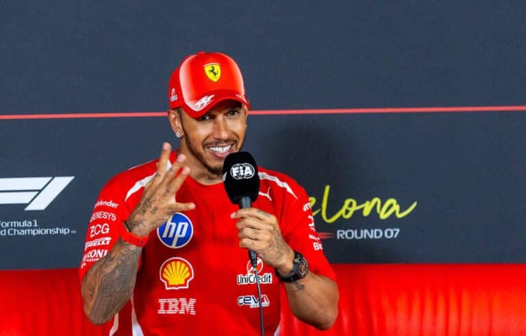 lewis hamilton ferrari Barcelona gp 2026
