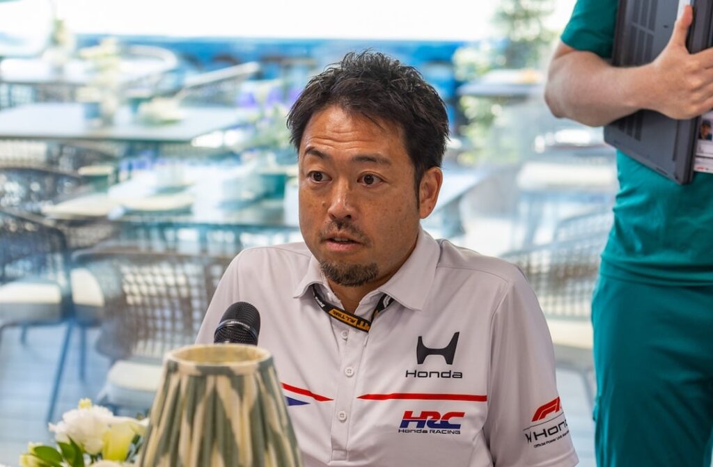 orihara aston martin honda austria gp 2026 ホンダF1（HRC）の折原伸太郎GM