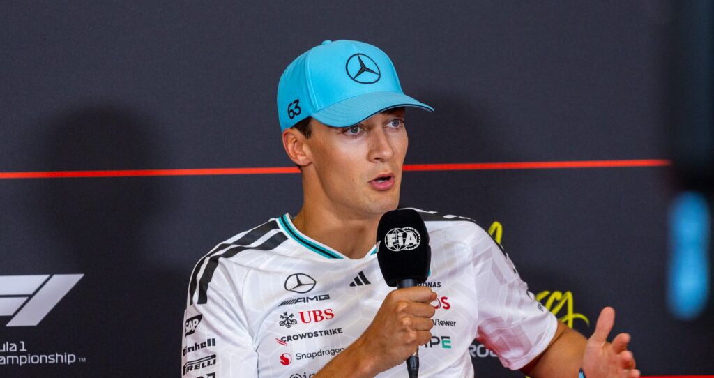 george russell mercedes austria gp 2026 【オーストリアGP】ラッセル、0.6秒差を意に介さず