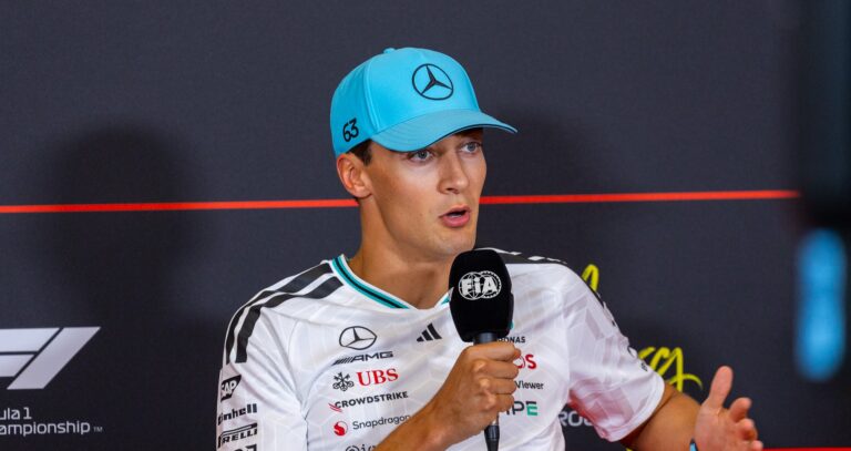 george russell mercedes austria gp 2026 【オーストリアGP】ラッセル、0.6秒差を意に介さず